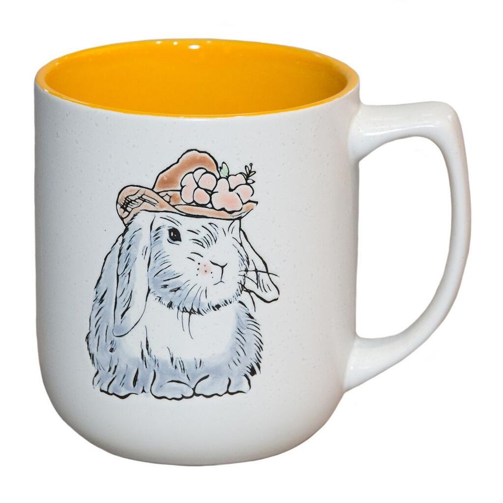 Кружка 500 мл белая " " желтая внутри P.L. Proff Cuisine