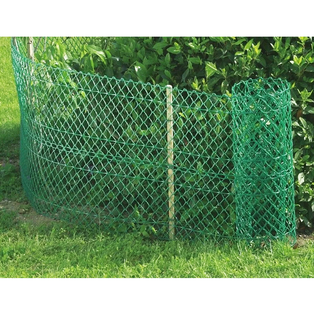 Сетка садовая 20*20мм (1,0*10м) зелёная