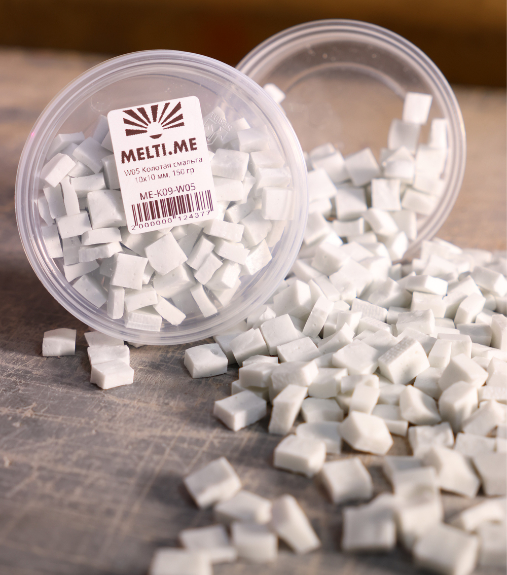 Нота W05 Колотая смальта 10х10 мм, 150 гр