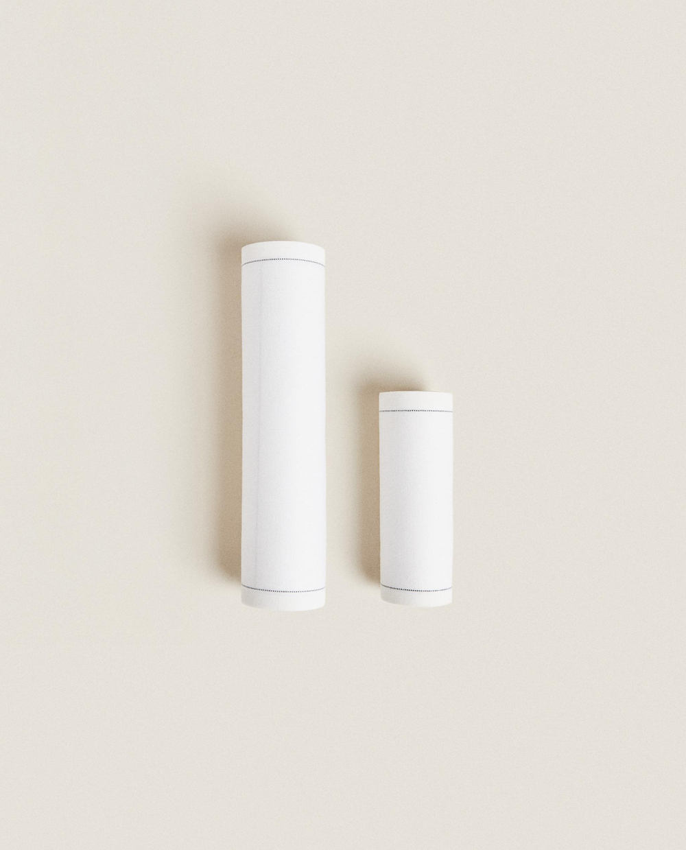 Сервировочные тканевые салфетки Zara Home, белый, 20 шт., 3233/022