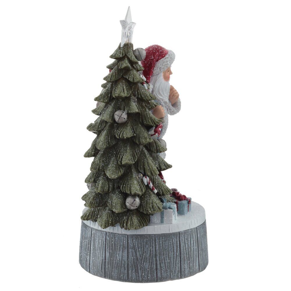 GAEM Фигурка декоративная с музыкой "Новый год" (3xLR44, прилаг.), L12 W11 H22,5 см, 2в.