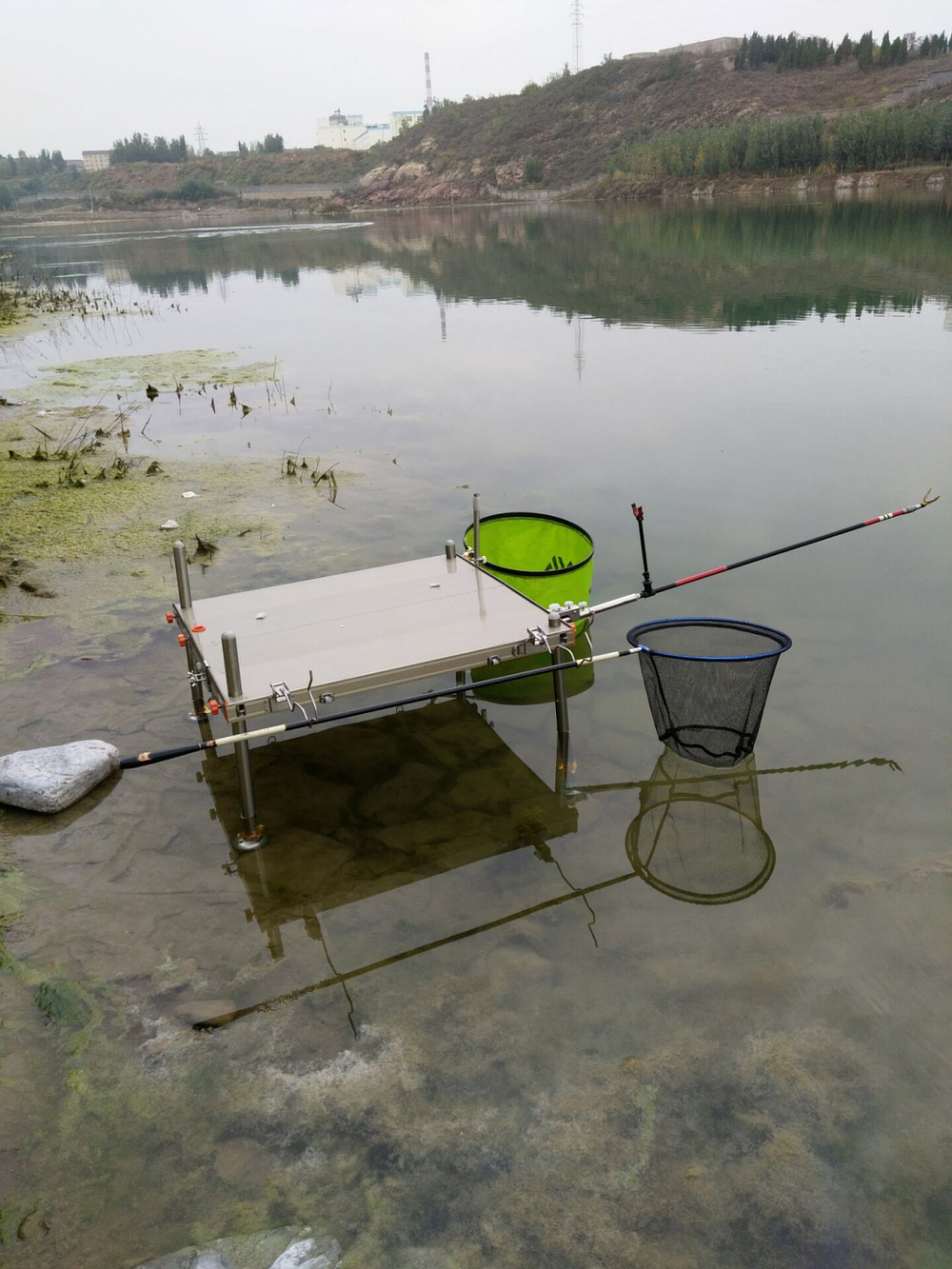 Рыболовная площадка Argentum Fishing 120x120 см