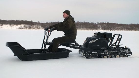 Мотобуксировщик ТОФАЛАР 500 с модулем Толкач