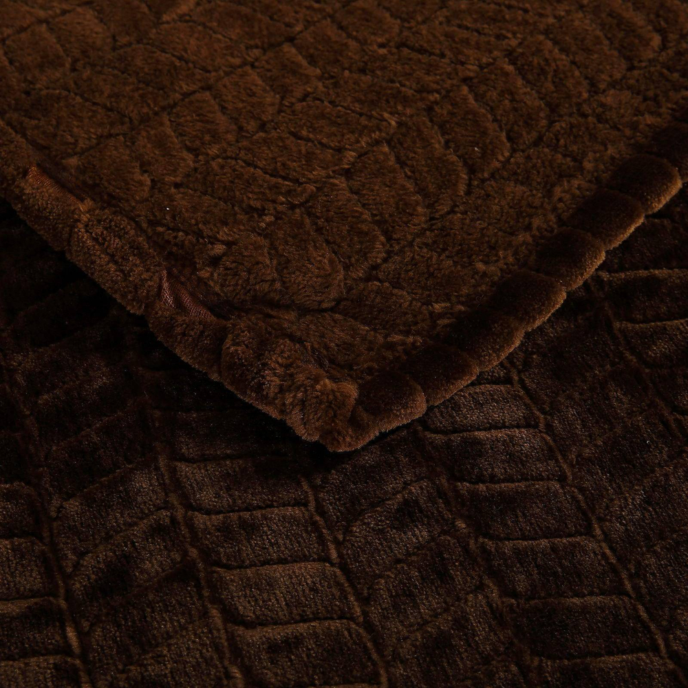 Плед 220x240 Sofi De MarkO Орфей коричневый