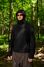 Худи Blue Monte Lightweight Hooded Fleece Shirt "Udo Grey Black"