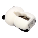 Точилка "Панда" 3*4,5*2,5 см, в силиконовом корпусе, упаковка - пластиковый бокс, С-40273