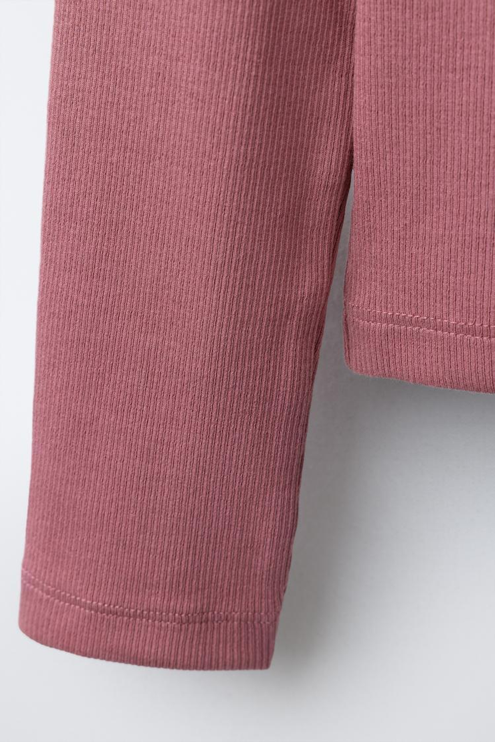 ZARA ЛОНГСЛИВ В РУБЧИК С ВОЛАНАМИ, РОЗОВЫЙ