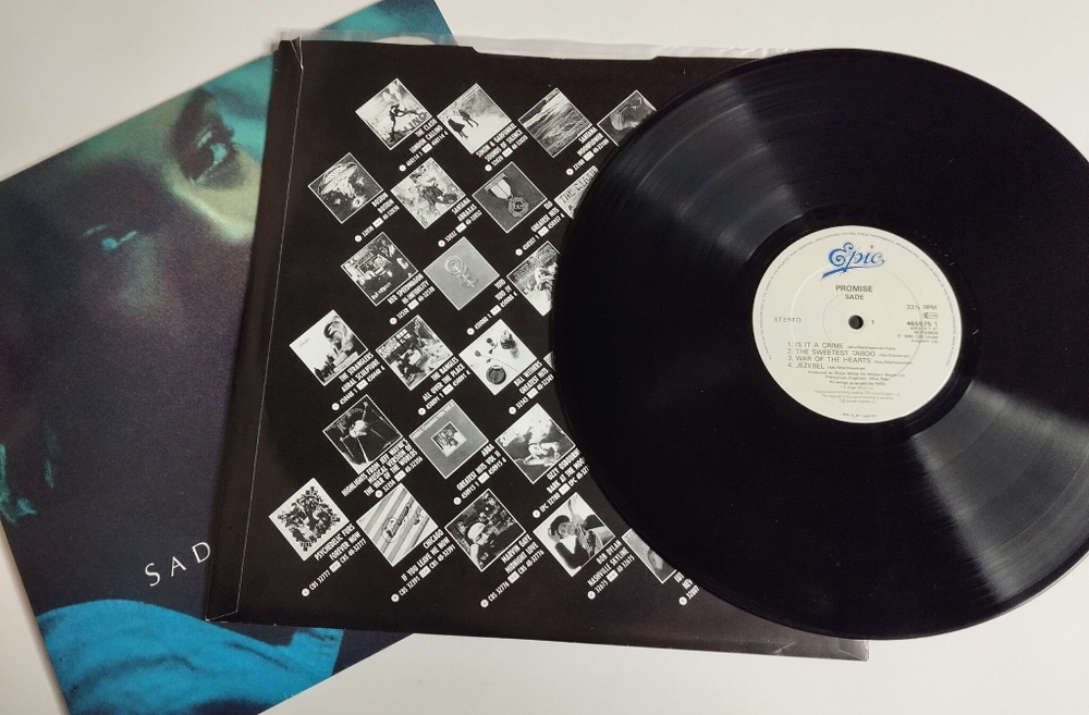 Винтажная виниловая пластинка LP Sade Promise (UK 1987)