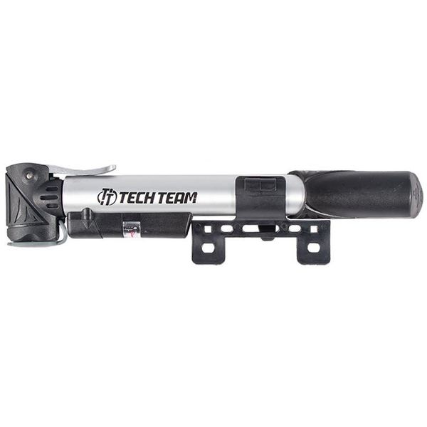 Ручной алюминиевый насос для велосипеда с манометром ТТ ZF-024