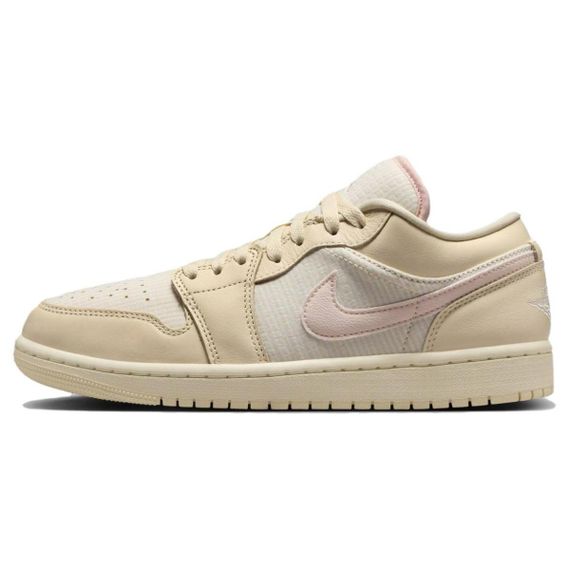 Jordan Air Jordan 1 Подвесные баскетбольные кроссовки Low Topбежевый Женский