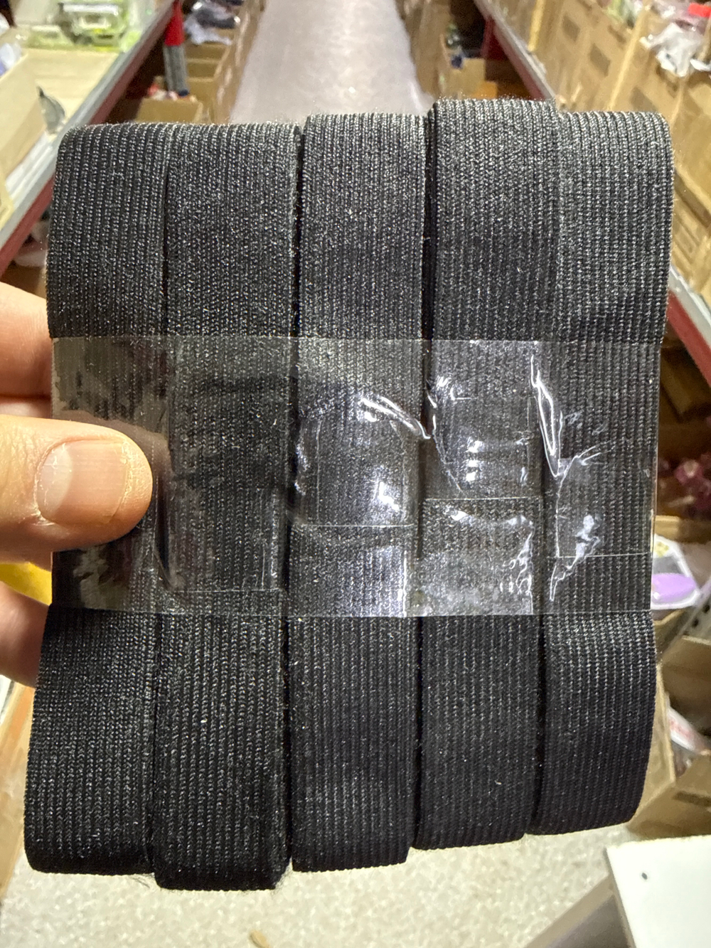 Резинка бельевая черная 2 см