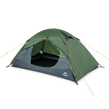 Палатка Naturehike Ultralight 20D Silicon Camping Tent 2 Man Forest Green, артикул NH15Z006-P-2FGR, цвет Зеленый. Под заказ.