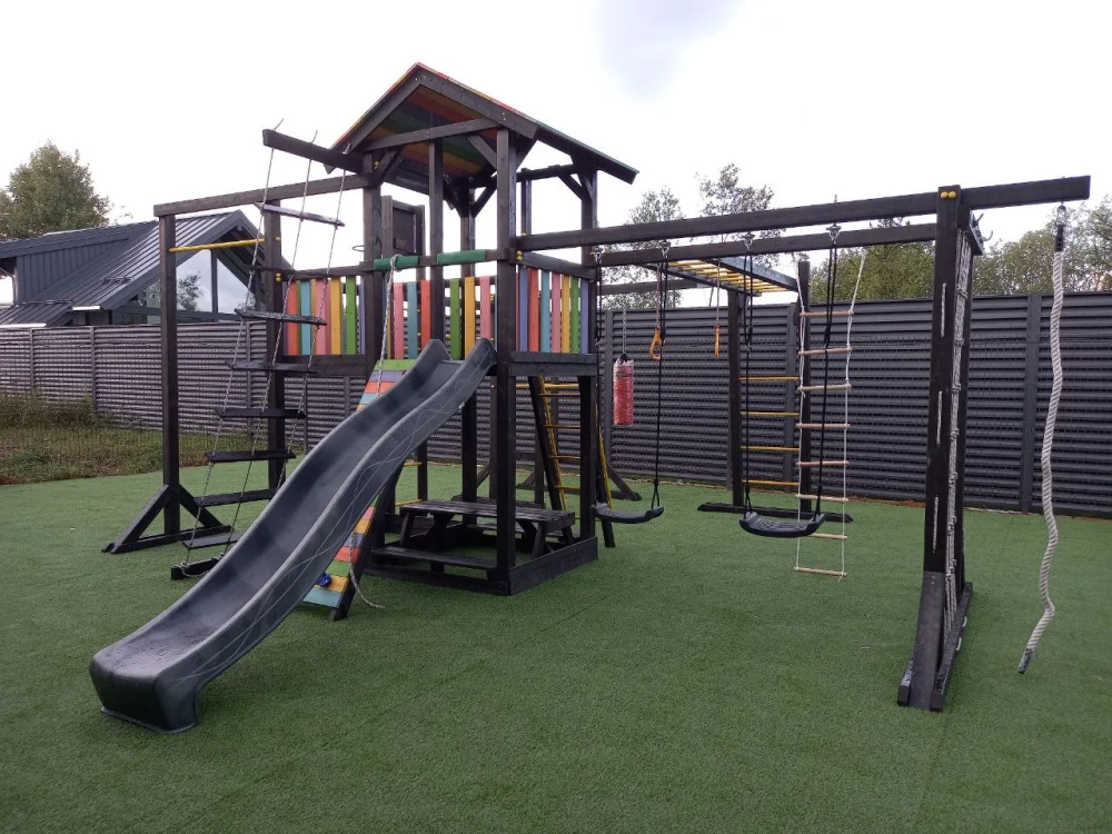 Детская площадка Савушка 2 (BLACK EDITION)