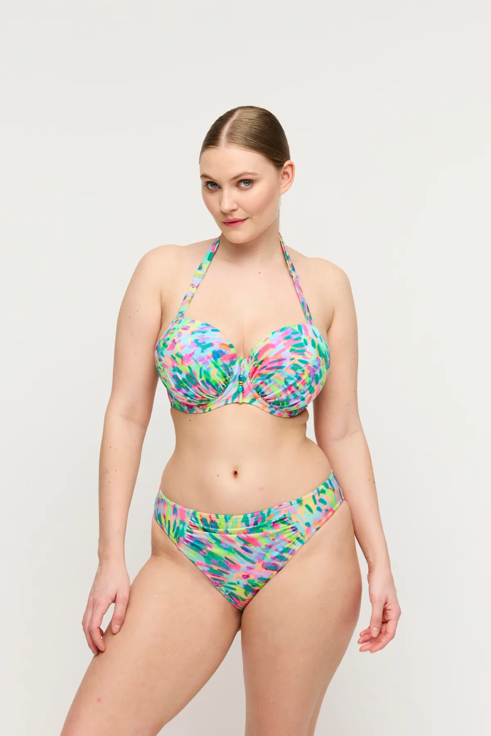 PRIMADONNA Swim Douala Топ-балконет с поролоновой вставкой, разноцветный