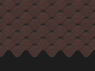 Гибкая черепица Premium, Ницца, Какао