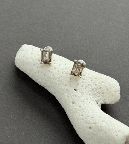 серьги еще ярче с раухтопазом