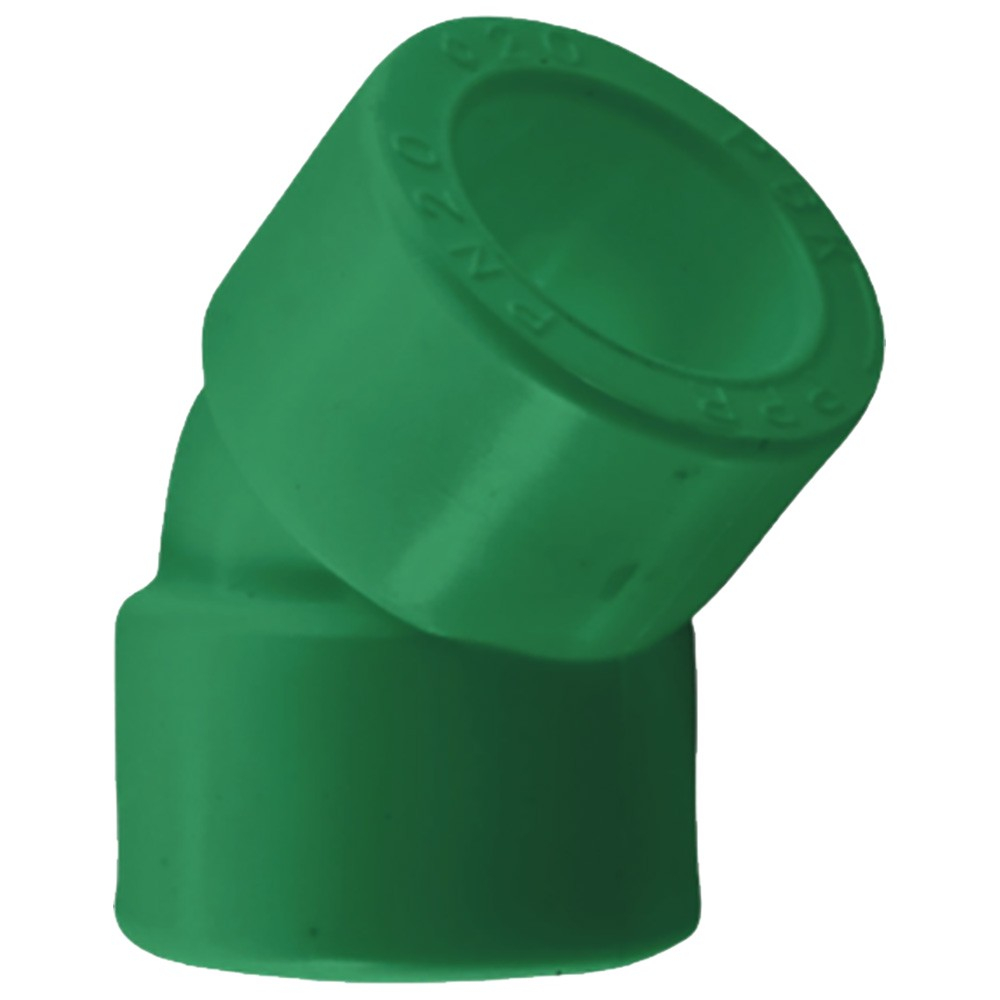 Угольник ПП AntiFire 45гр SDR 17 D200 Green 034786