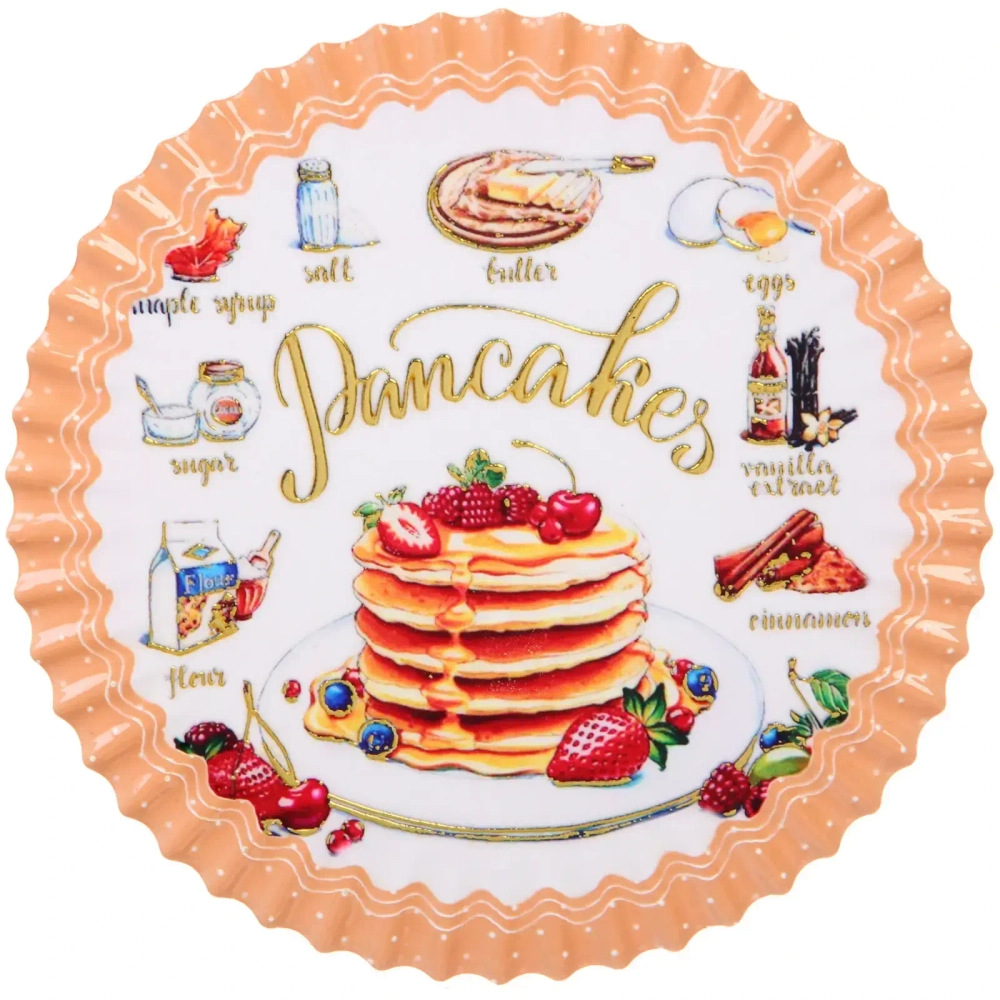 Подставка керамическая 18 см «Блинчики»