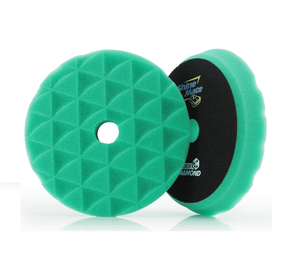 Shine Mate 34117-9 Полировальный круг диамонд (с сотами) твердый зеленый 150 мм (Твердый по жесткости / ротор или эксце Shine Mate 34117-9 Полировальный круг диамонд (с сотами) твердый зеленый 150 мм (Твердый по жесткости / ротор или эксце