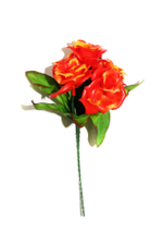 Букетик розочек пластик