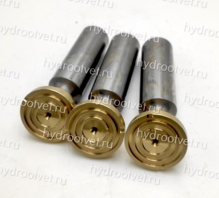 A4VG250 PISTON SHOE SET(ONE SET=9PCS) - Набор поршней 31,2x132,6 мм с подпятниками (в одном наборе 9 шт.) для насоса A4VG250