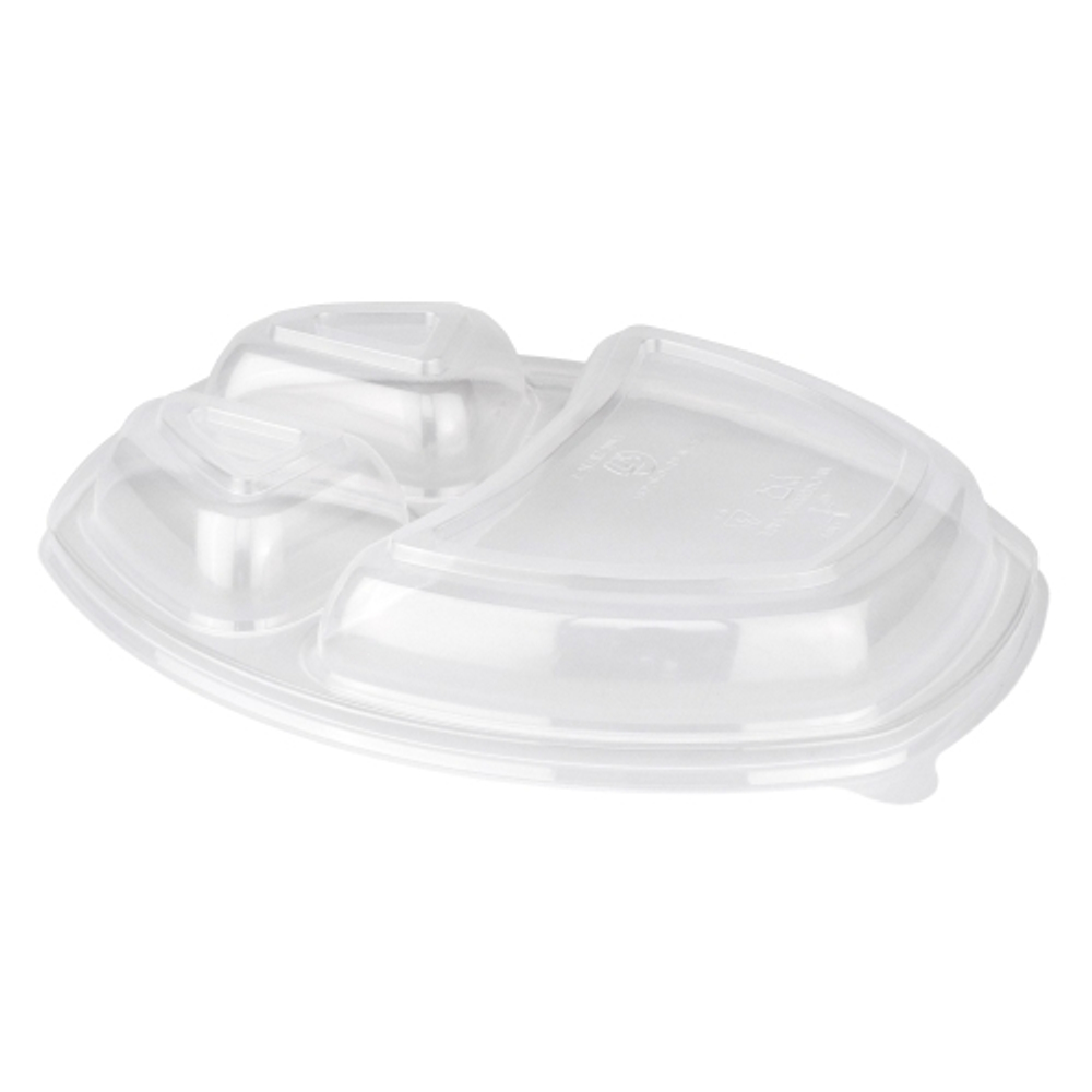 Крышки для контейнеров 3х секционных СпК-257К-3 257х202х25мм (30/300шт)