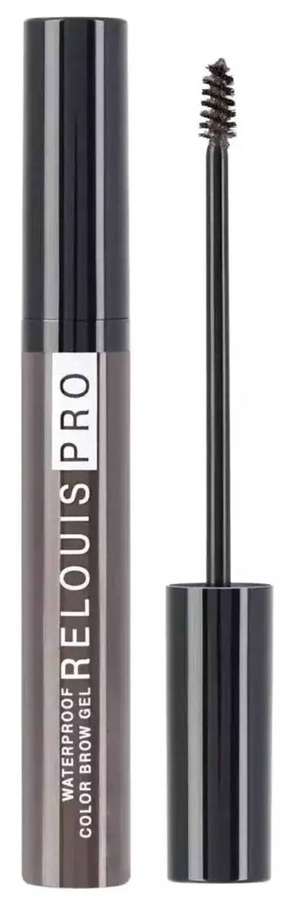 Гель для бровей водостойкий оттеночный RELOUIS PRO Waterproof Color Brow Gel - 04 Dark Brown