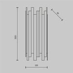 Настенный светильник (бра) Maytoni MOD136WL-01BS