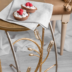 Столик приставной Oliva Branch (Олива Бранч) Голд Айвори