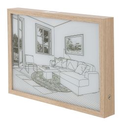 GAEM Панно (подсветка, USB), L31 W4 H23 см, 2в.