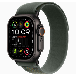 Умные часы Apple Watch Ultra 2 49mm Black Ti Dark Green Alp Lp M (MX4R3)