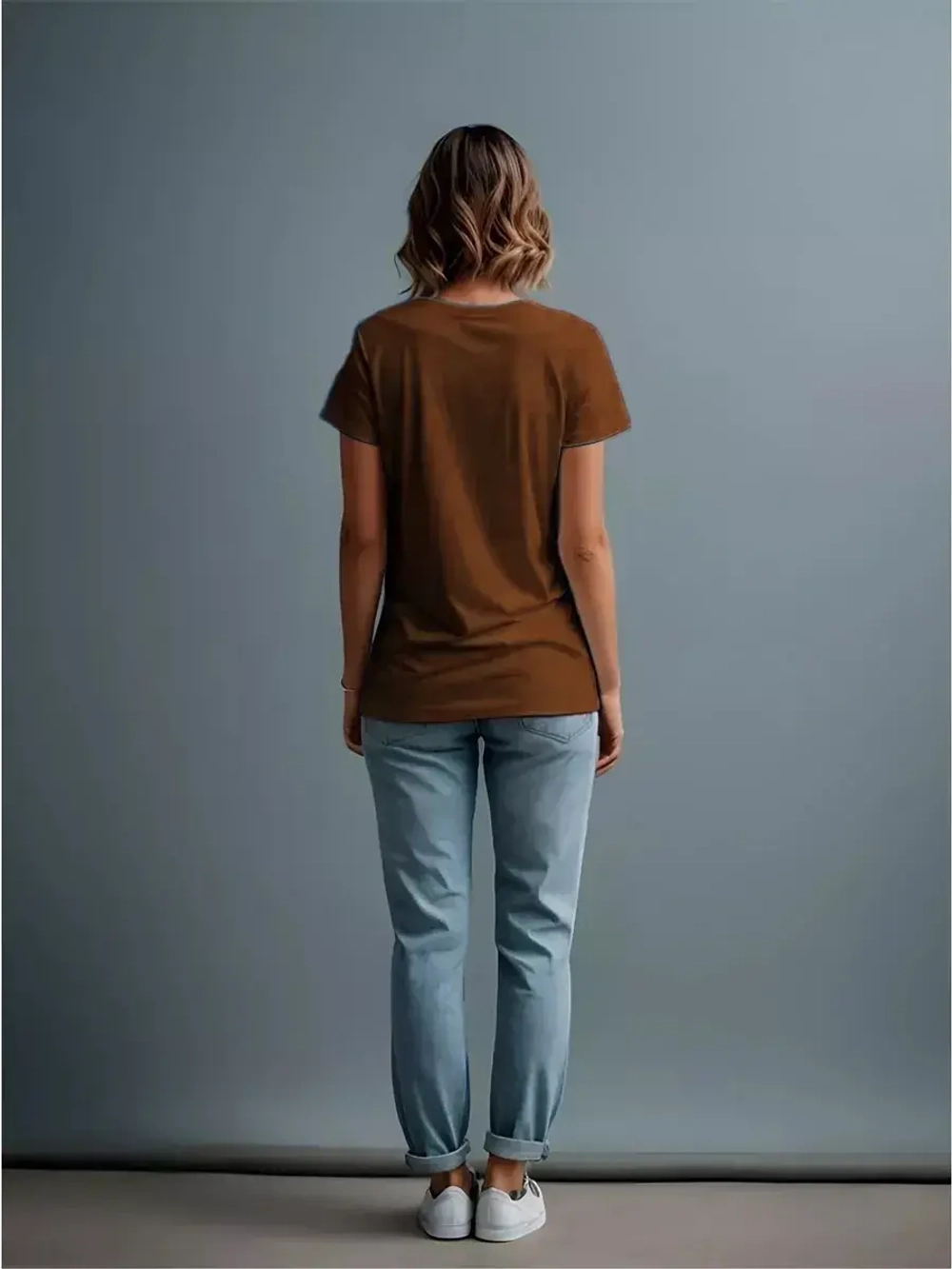 Футболка однотонная базовая хлопок унисекс Баракаттекс