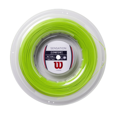 Струны теннисные Wilson Sensation (200 m) - neon green