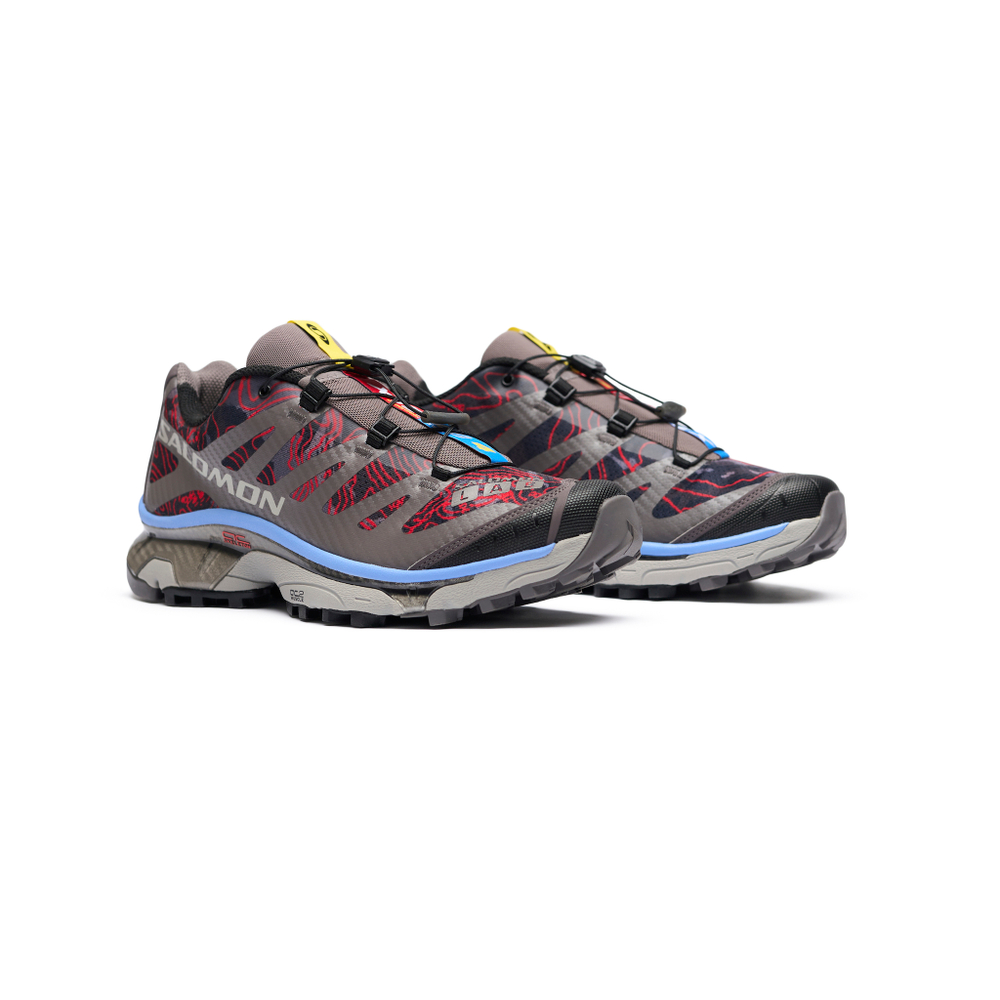 Кроссовки Salomon XT-4 OG ''Topography Black Plum Kitten"