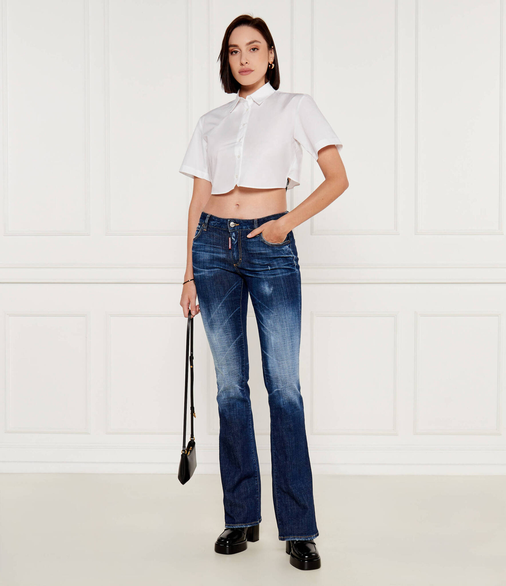 Джинсы Dsquared2 - голубой(S72LB0787 S30872)