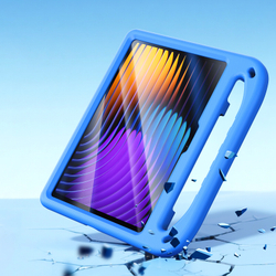 Детский чехол синего цвета на планшет Xiaomi Pad 7 и 7 Pro от от Dux Ducis, серия Puff Series Case