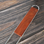 Решетка для барбекю 43*33*6см, хромированная