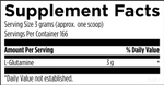 Designs For Health - L-Glutamine Powder - 500 gr