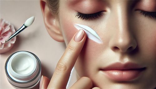 Как наносить крем вокруг глаз