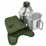 Армейская фляга-котелок Rothco Ultra Force G.I. в чехле 950мл
