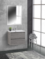 Тумба под раковину BelBagno Kraft 70 KRAFT 39-700/390-2C-SO-CG подвесная Cemento Grigio