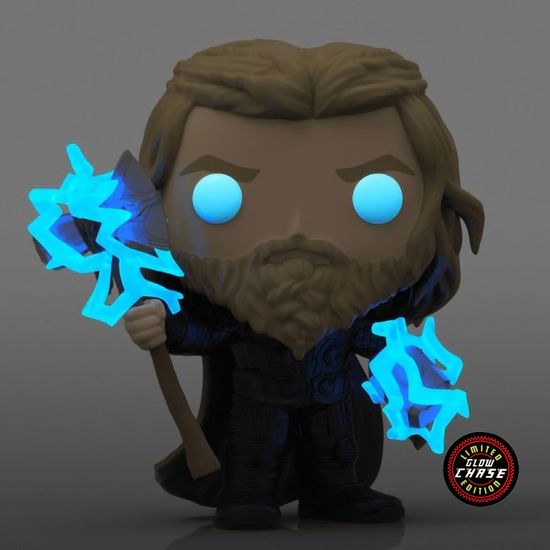 Фигурка Funko POP! Bobble Marvel Avengers Endgame Thor w/Thunder w/Chase (GW) (Exc) (1117) 64906