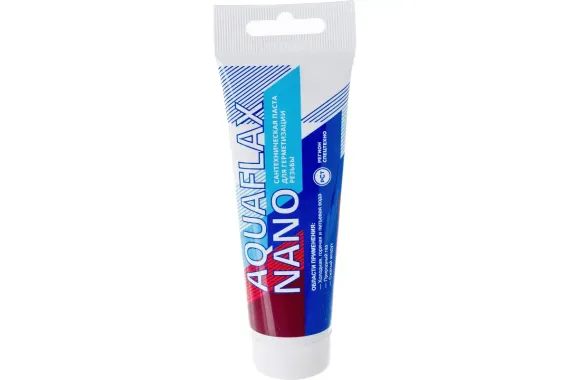 Паста AquaflaxNano  для герметизации вода/газ 80гр 37524