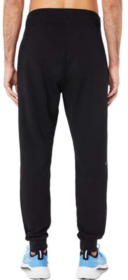 Теннисные брюки Asics Logo Sweatpant - performance black/graphite grey