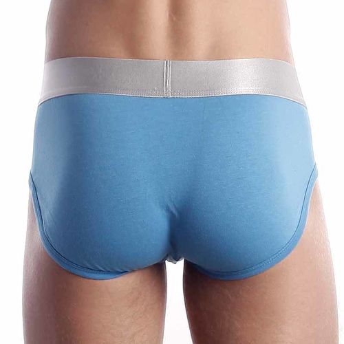 Мужские трусы брифы (Модал) Calvin Klein Brief Steel sky Blue