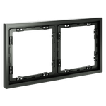 Рамка пластиковая VOLTUM S70 на 2 поста, (титан)