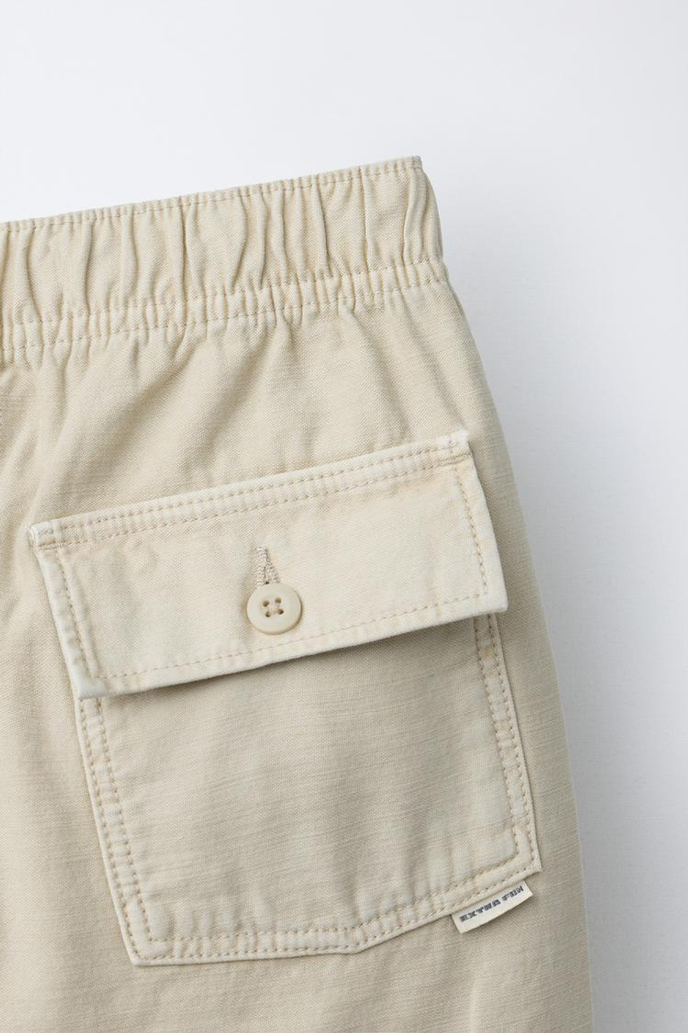 ZARA БРЮКИ ПРЯМОГО КРОЯ, РЫЖЕВАТО-КОРИЧНЕВЫЙ