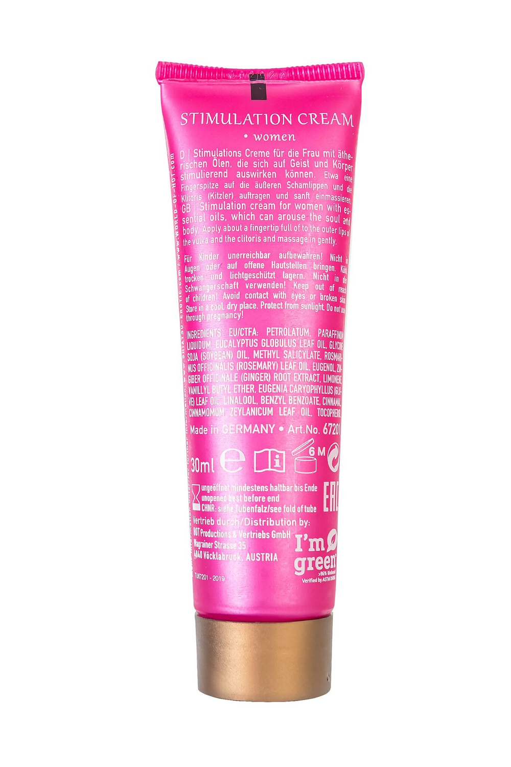 Возбуждающий крем для женщин Stimulation Cream - 30 мл.