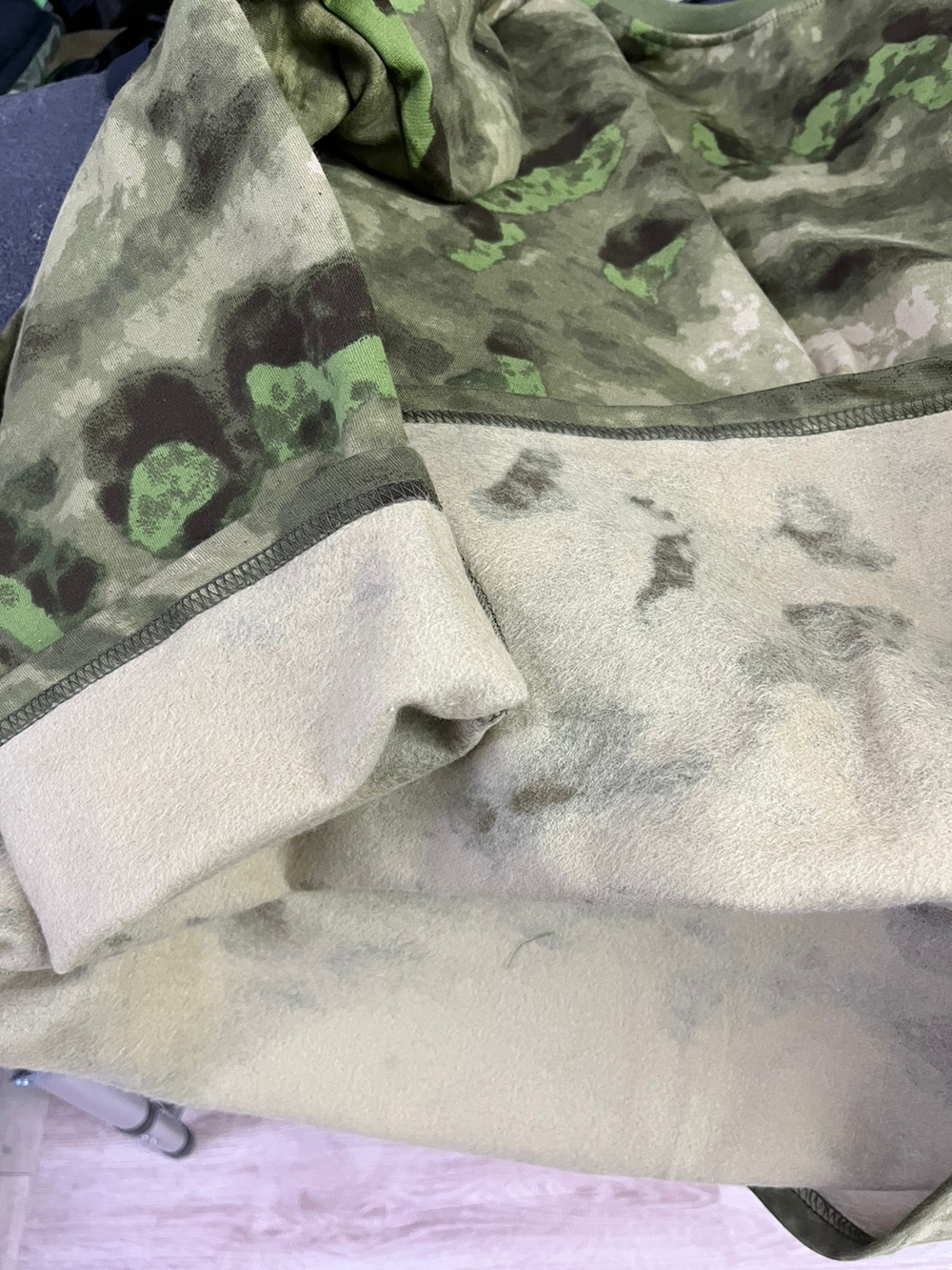 Свитшот флисовый  / мох