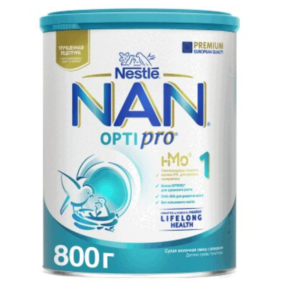 Молочная смесь Nestle NAN Opti Pro №1 с 0 месяцев 800 гр